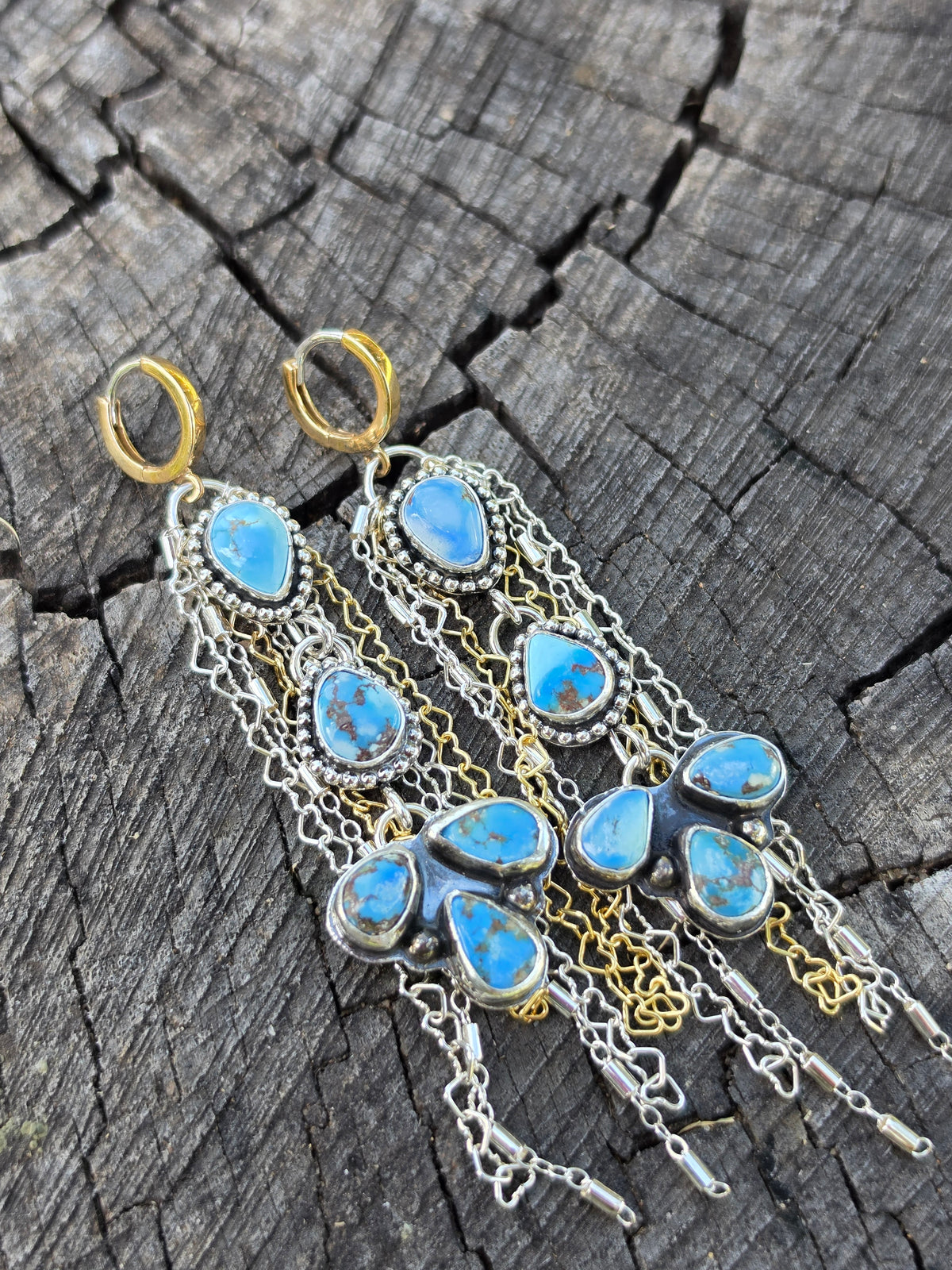 Golden Hills Mixed Metals Earrings