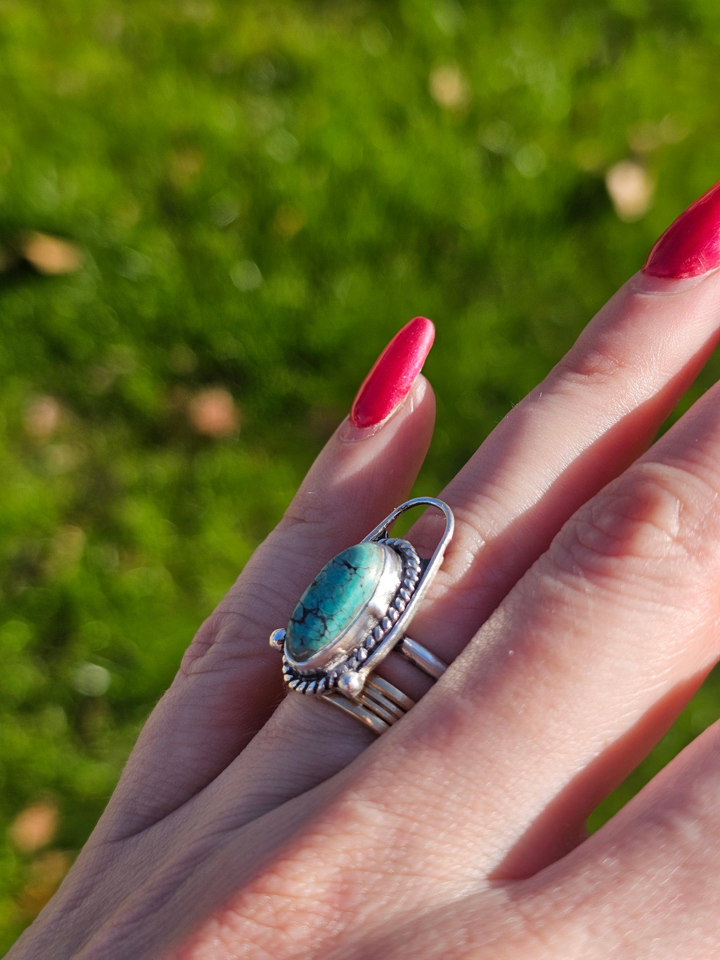 Tibetan Turquoise Ring