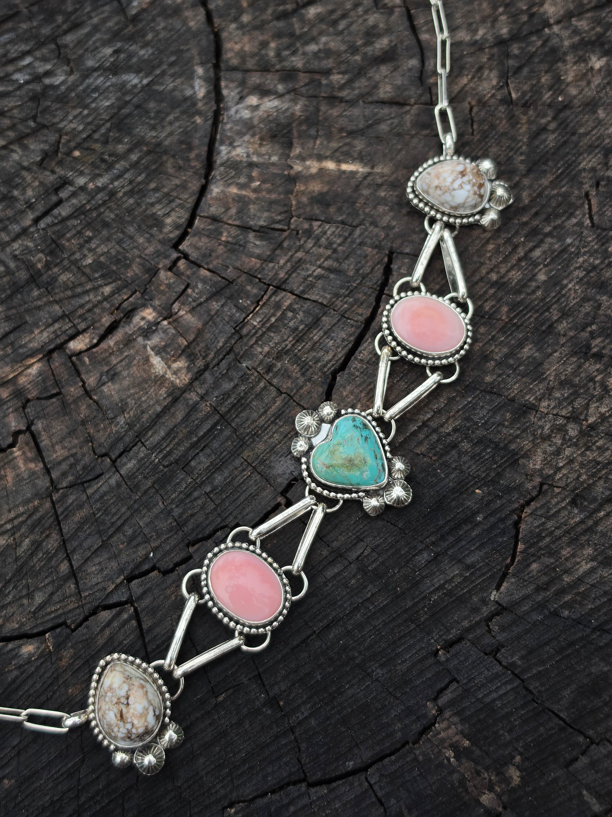 Multi Stone Choker
