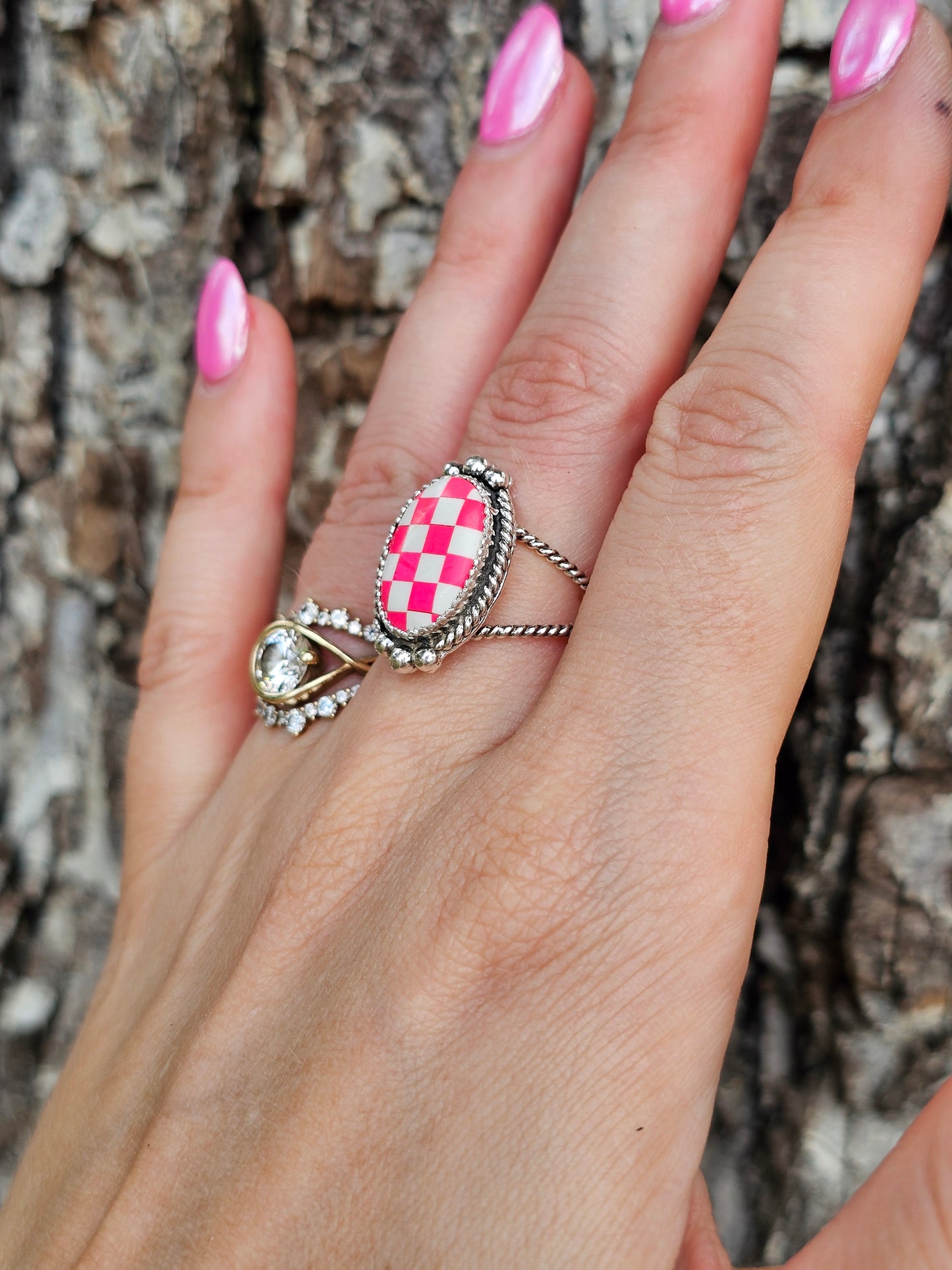 Checkered Ring