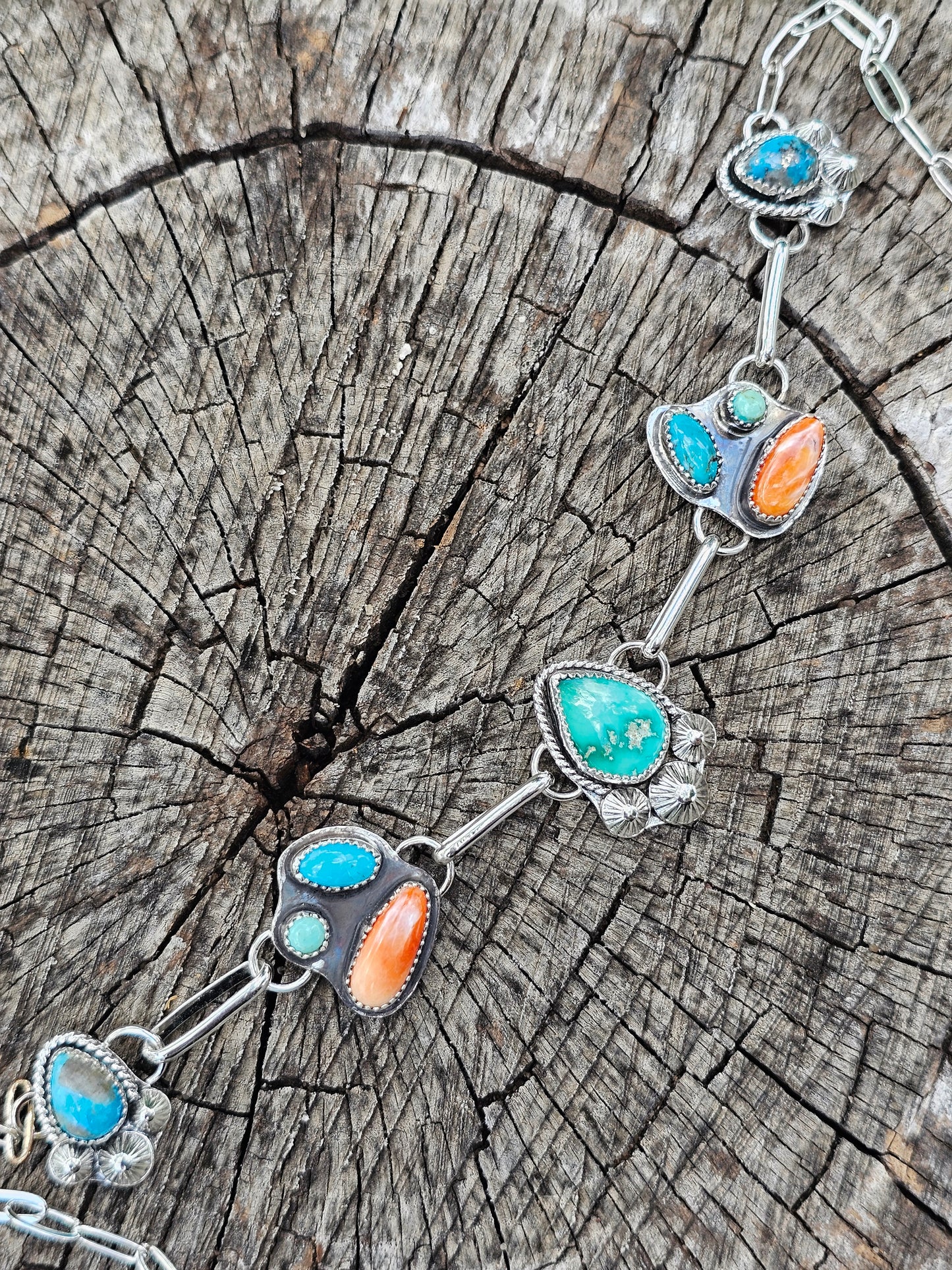 Multi Stone Choker