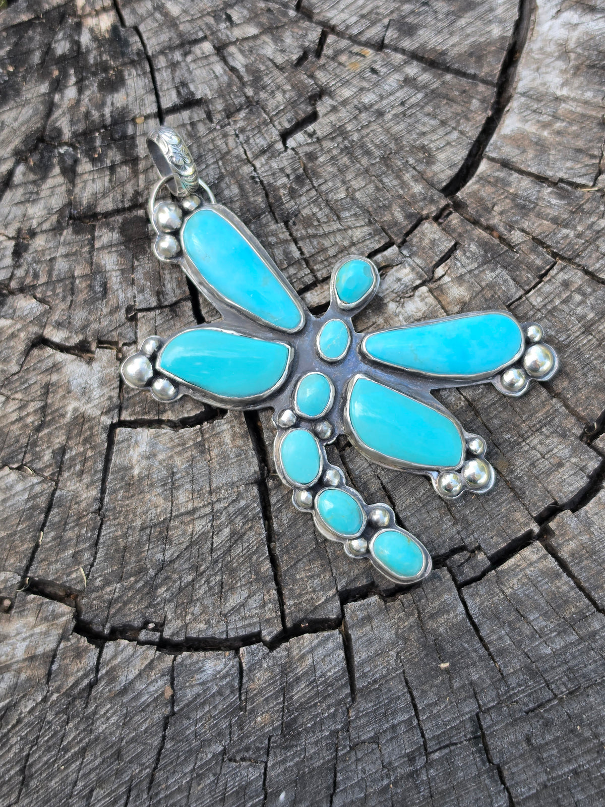 Kingman Dragonfly Pendant