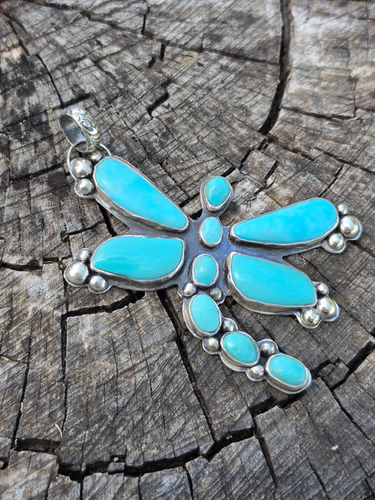 Kingman Dragonfly Pendant