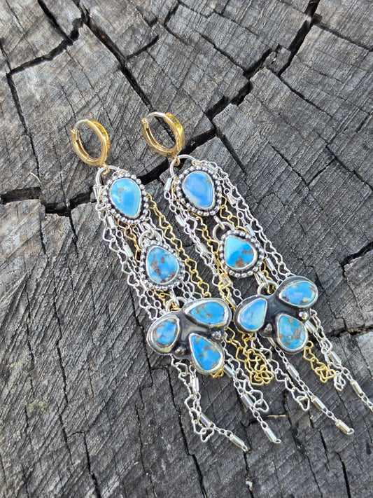 Golden Hills Mixed Metals Earrings