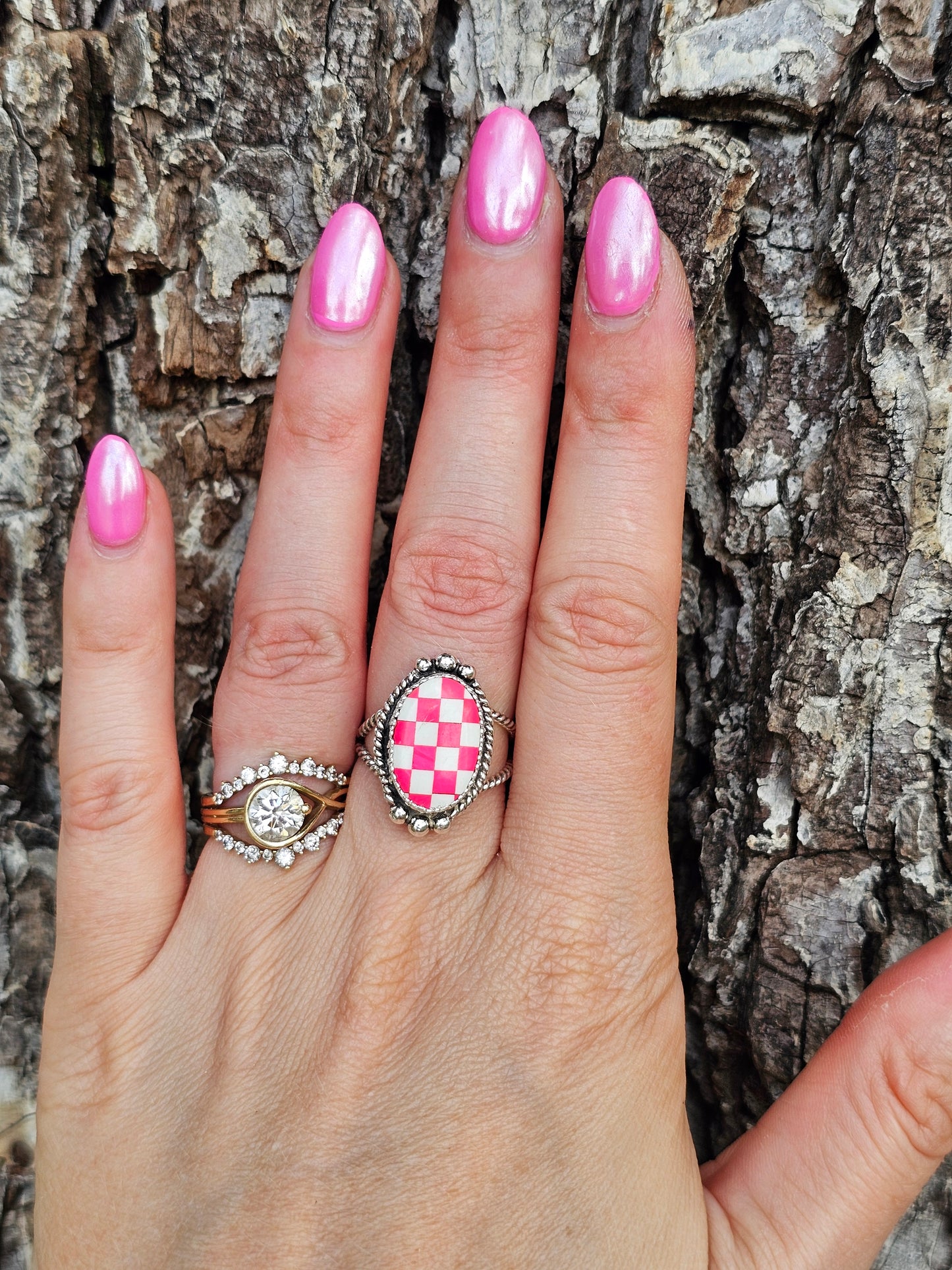 Checkered Ring