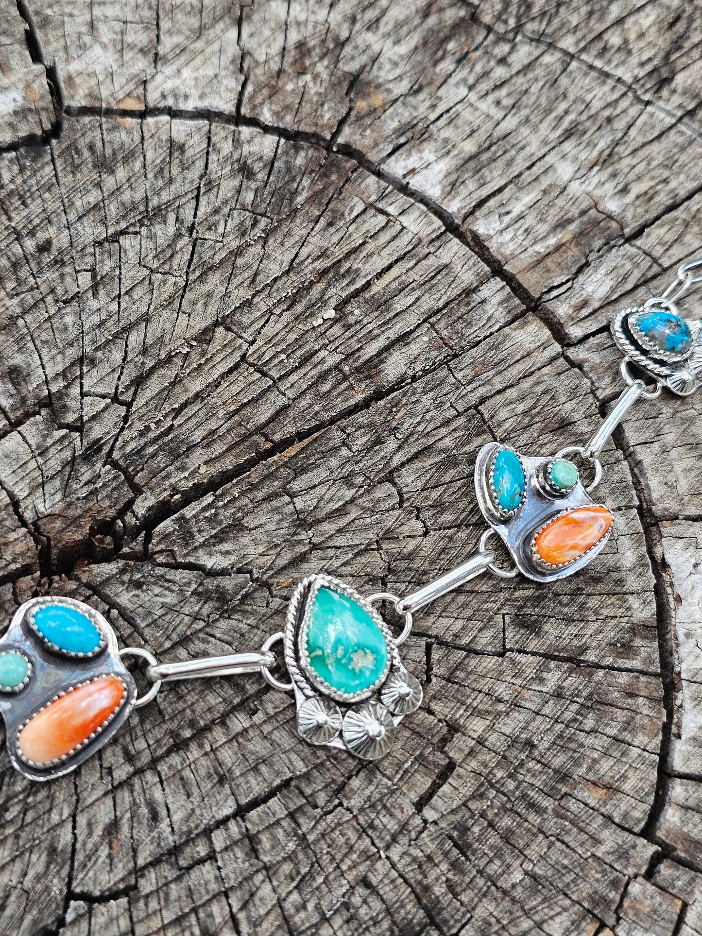 Multi Stone Choker