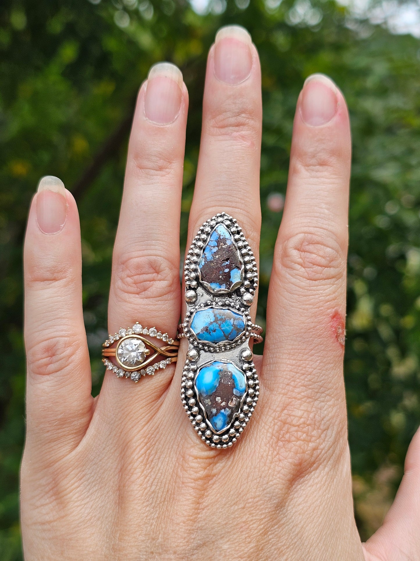 Golden Hills Turquoise Ring