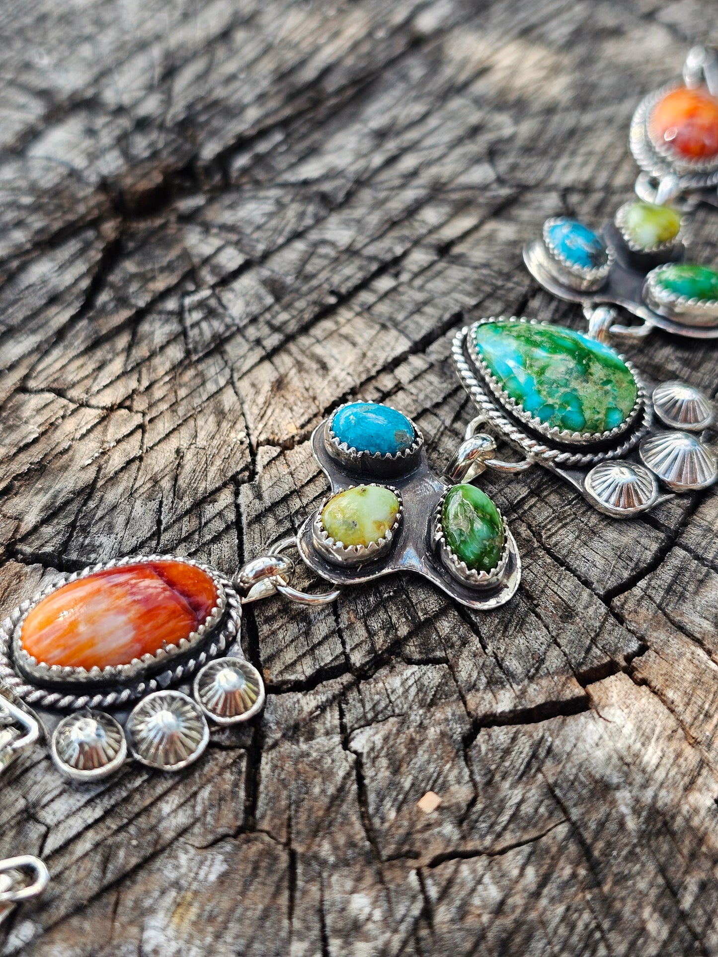 Multi Stone Choker