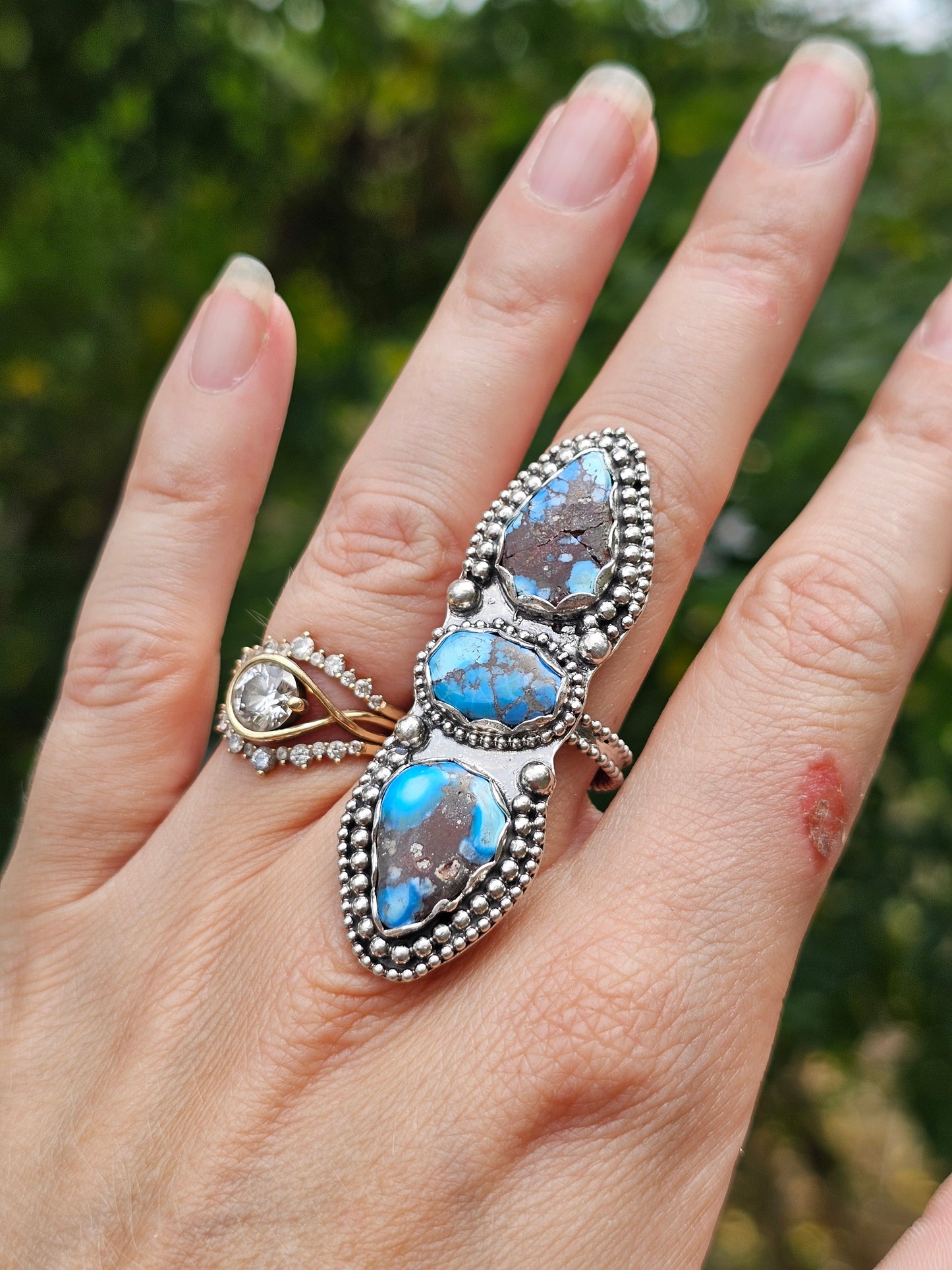 Golden Hills Turquoise Ring