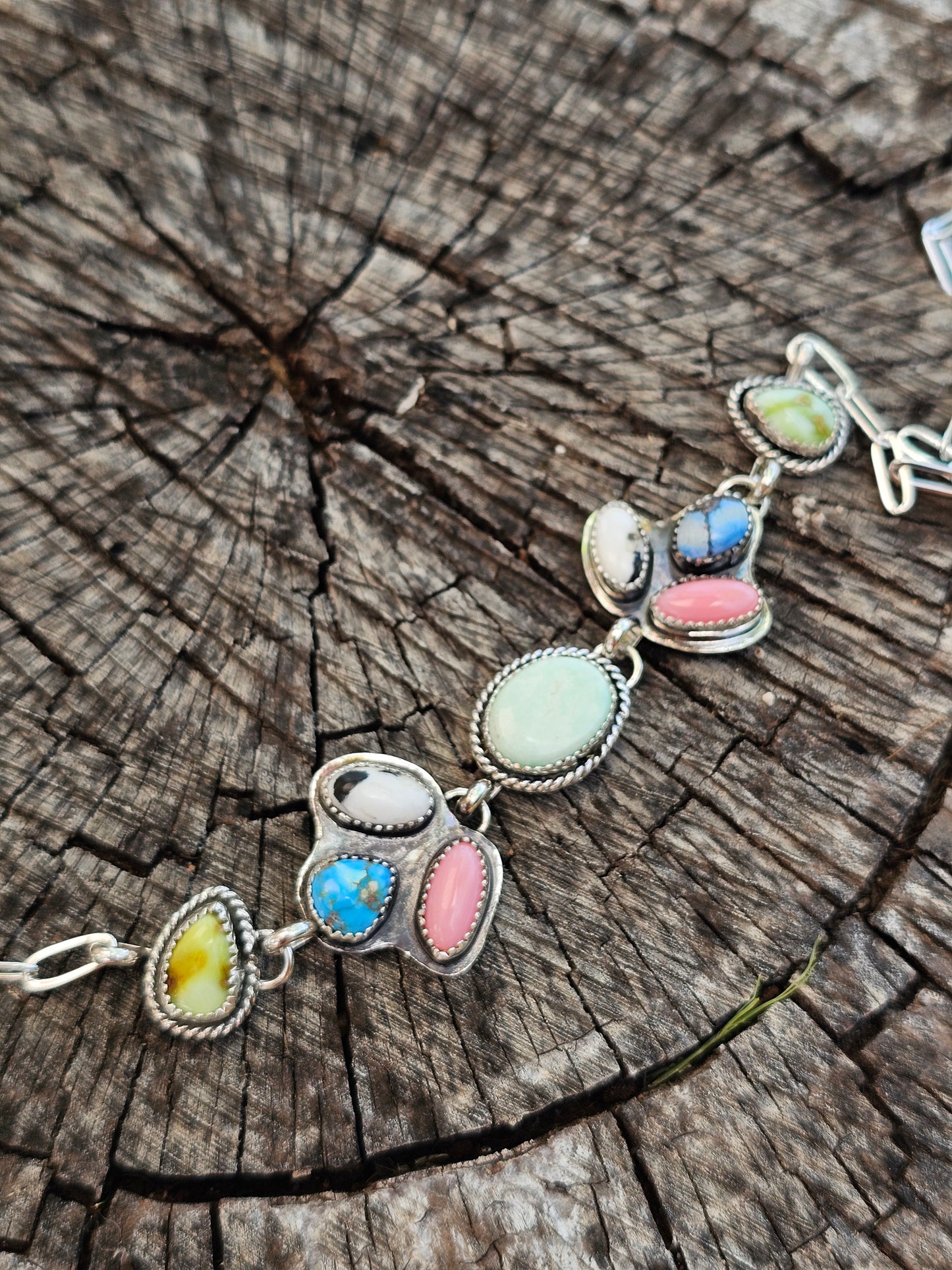 Multi Stone Choker