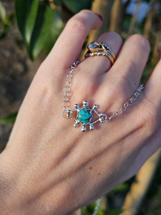 Illuminati eye, Kingman Necklace