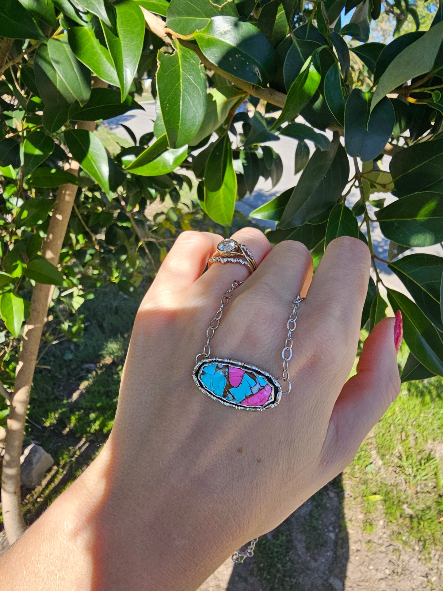 Cotton Candy Necklace