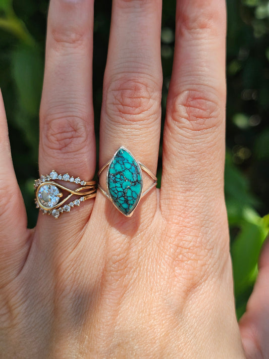 Tibetan Turquoise Ring