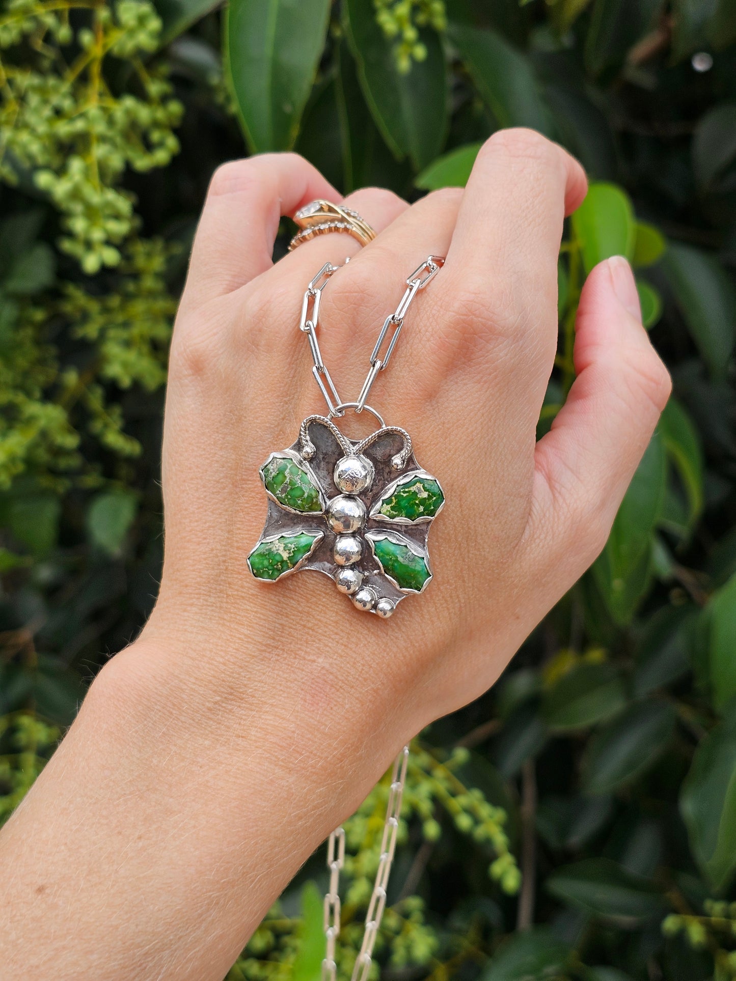Sonoran Gold Dragonfly Necklace