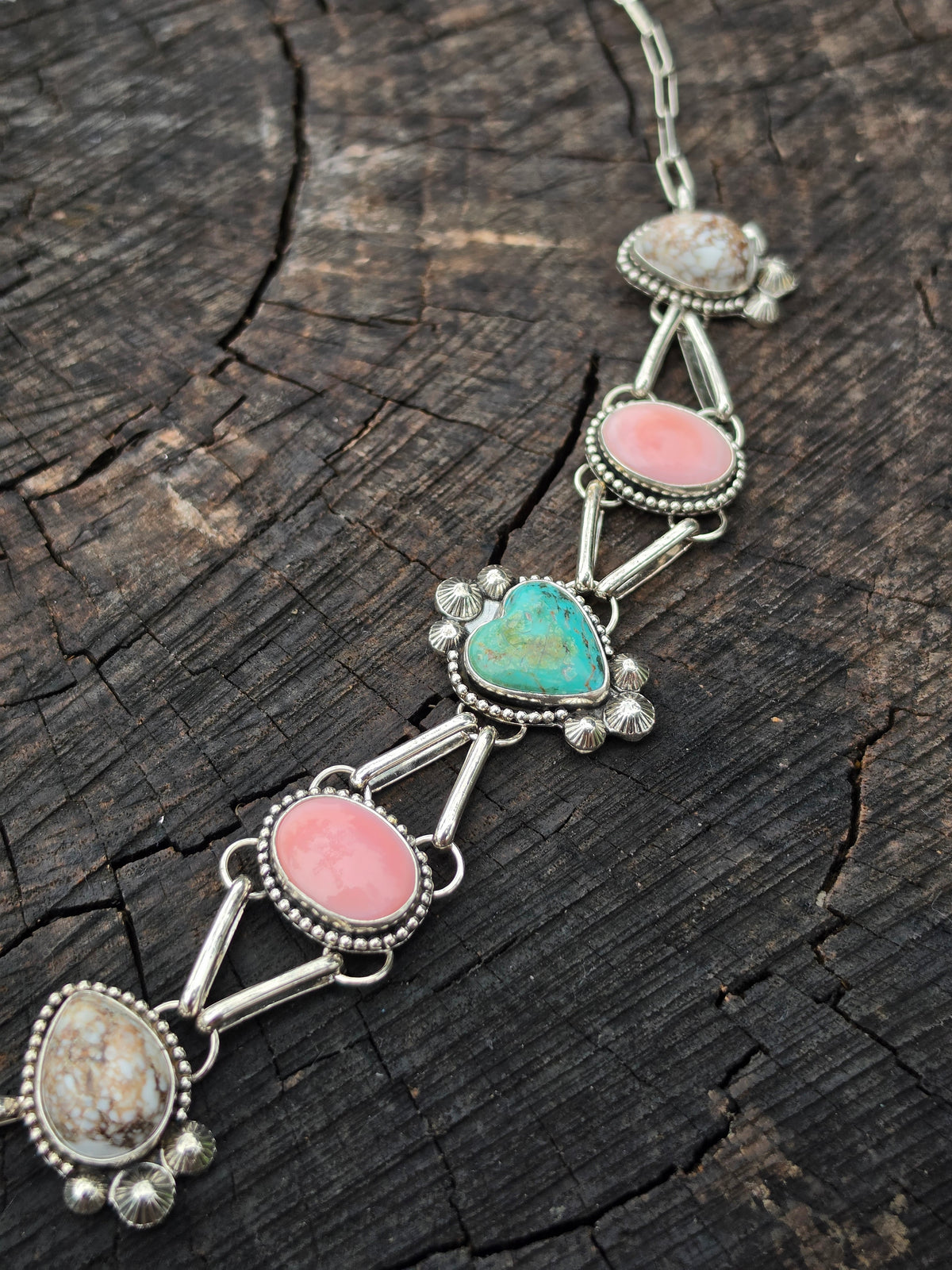 Multi Stone Choker