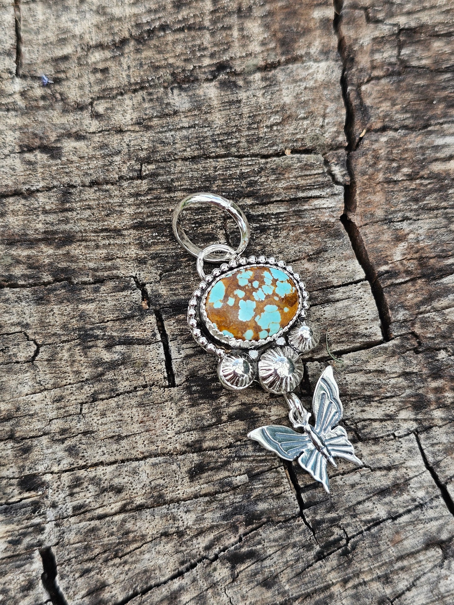 Mine 8 Butterfly Pendant