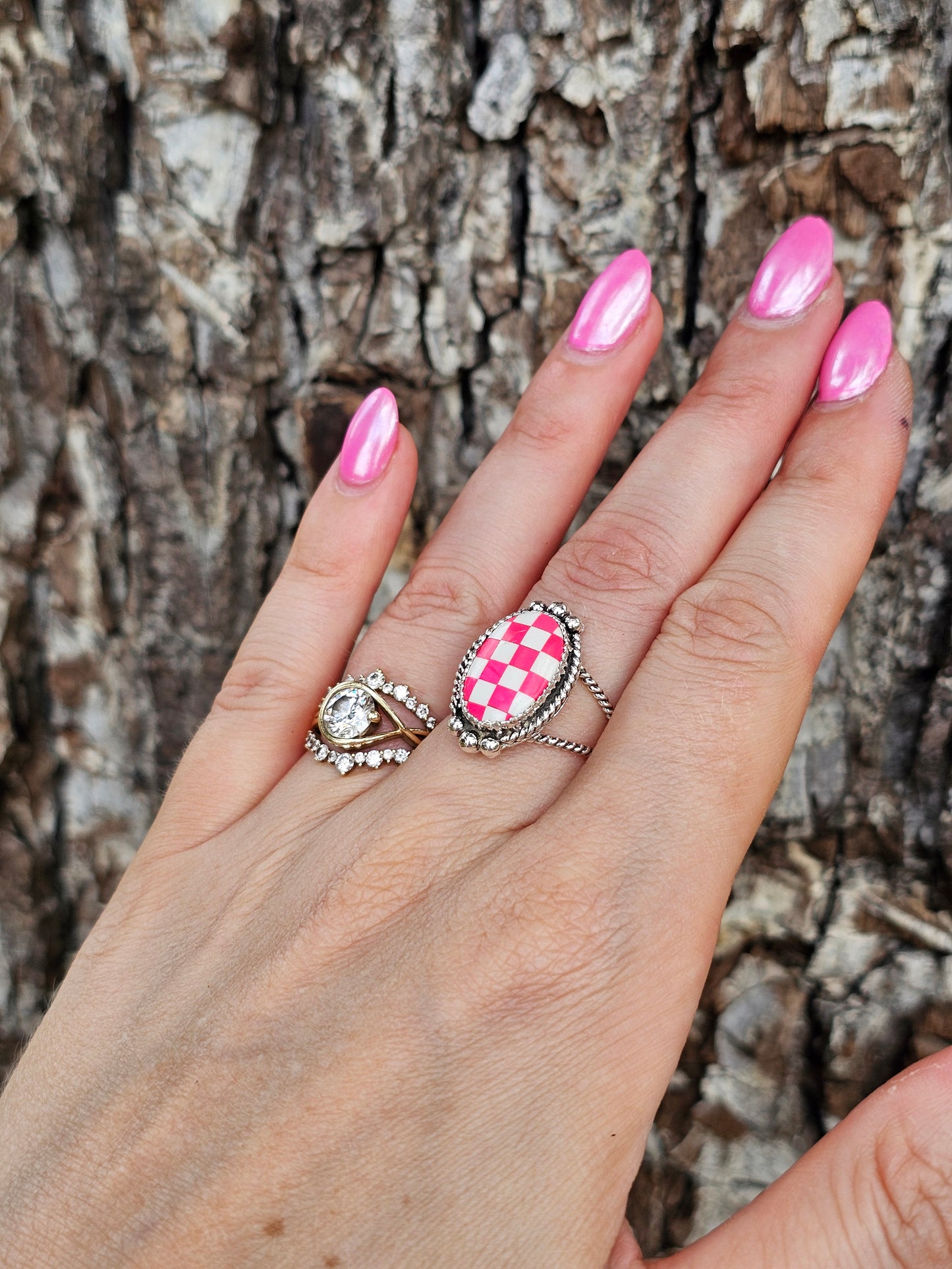 Checkered Ring