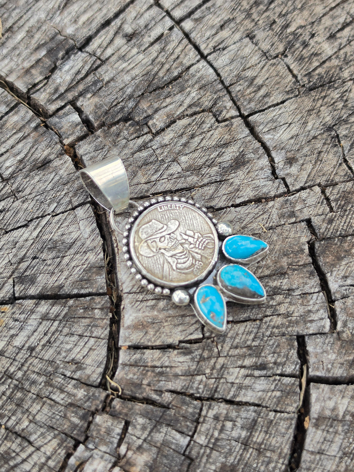 Cowboy Killer Coin Pendant