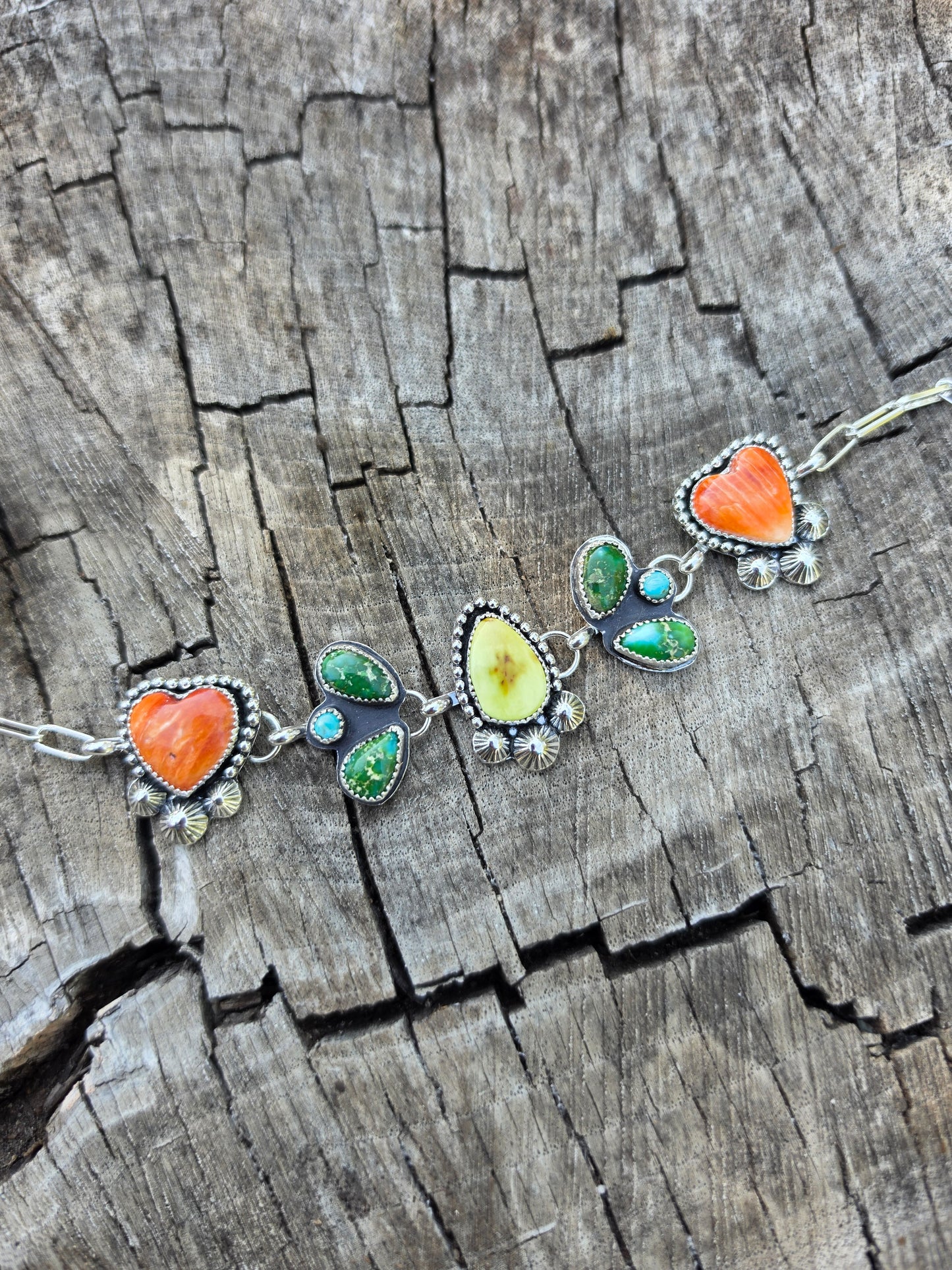 Multi Stone Choker