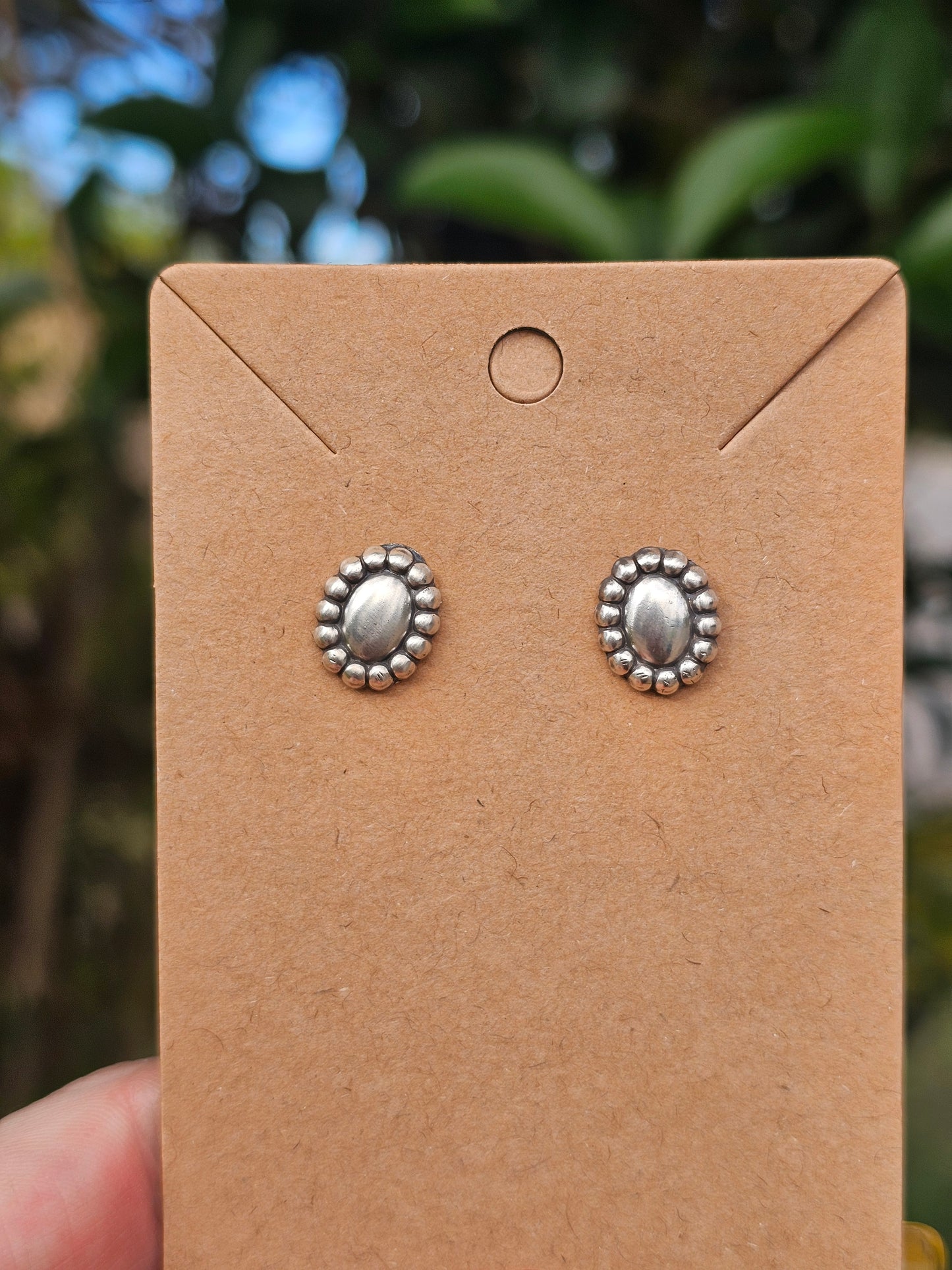 Small Concho Earrings