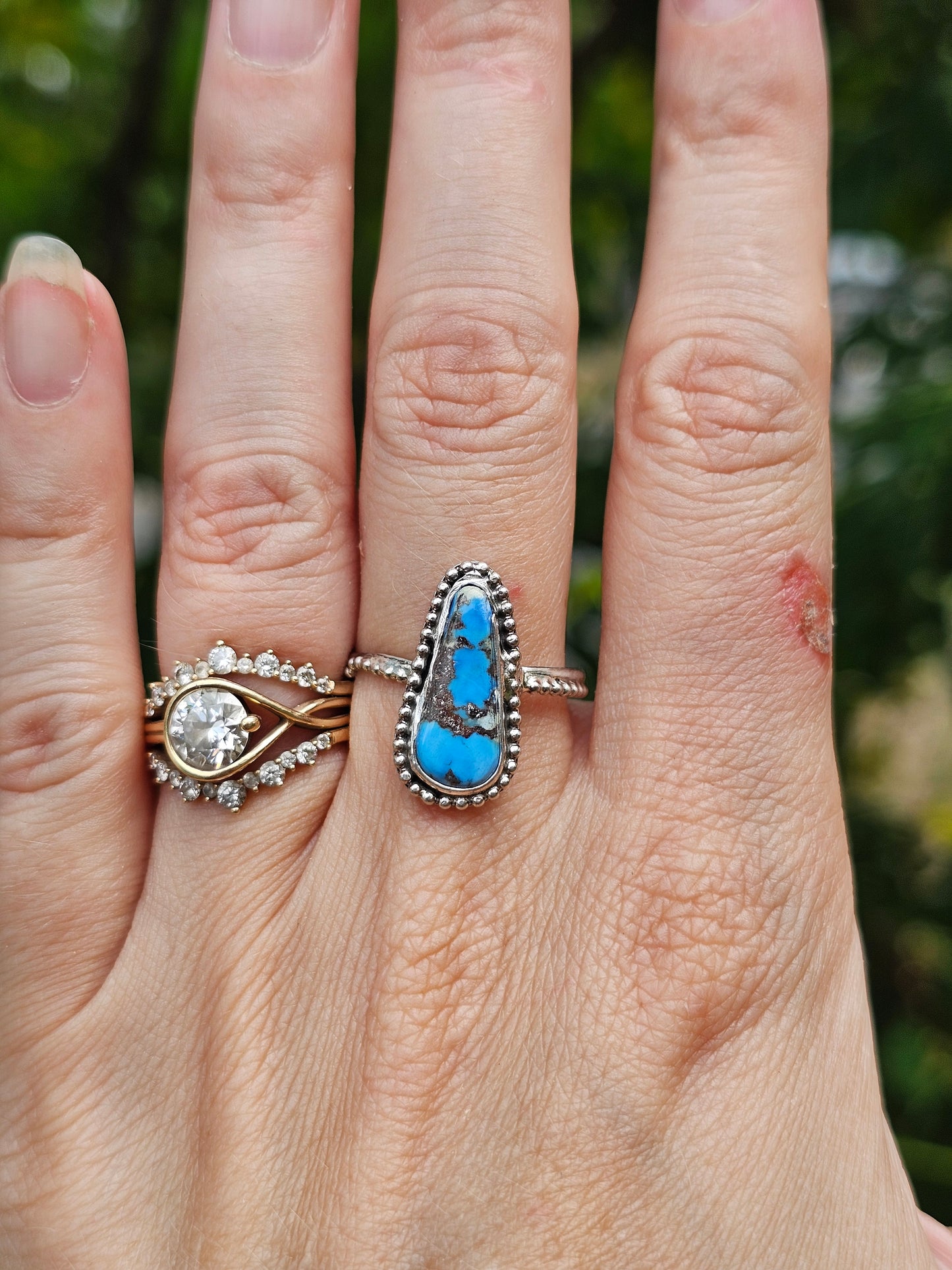 Golden Hills Turquoise Ring
