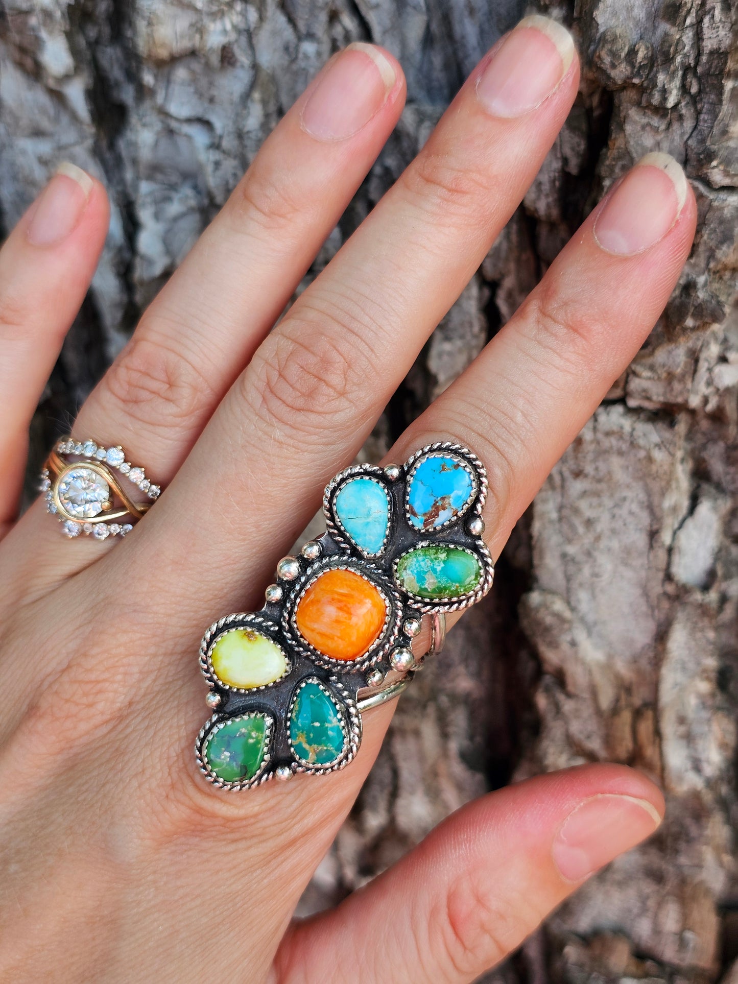 Multi Stone Ring