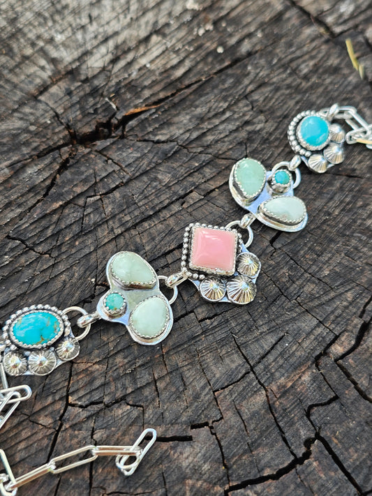 Multi Stone Choker
