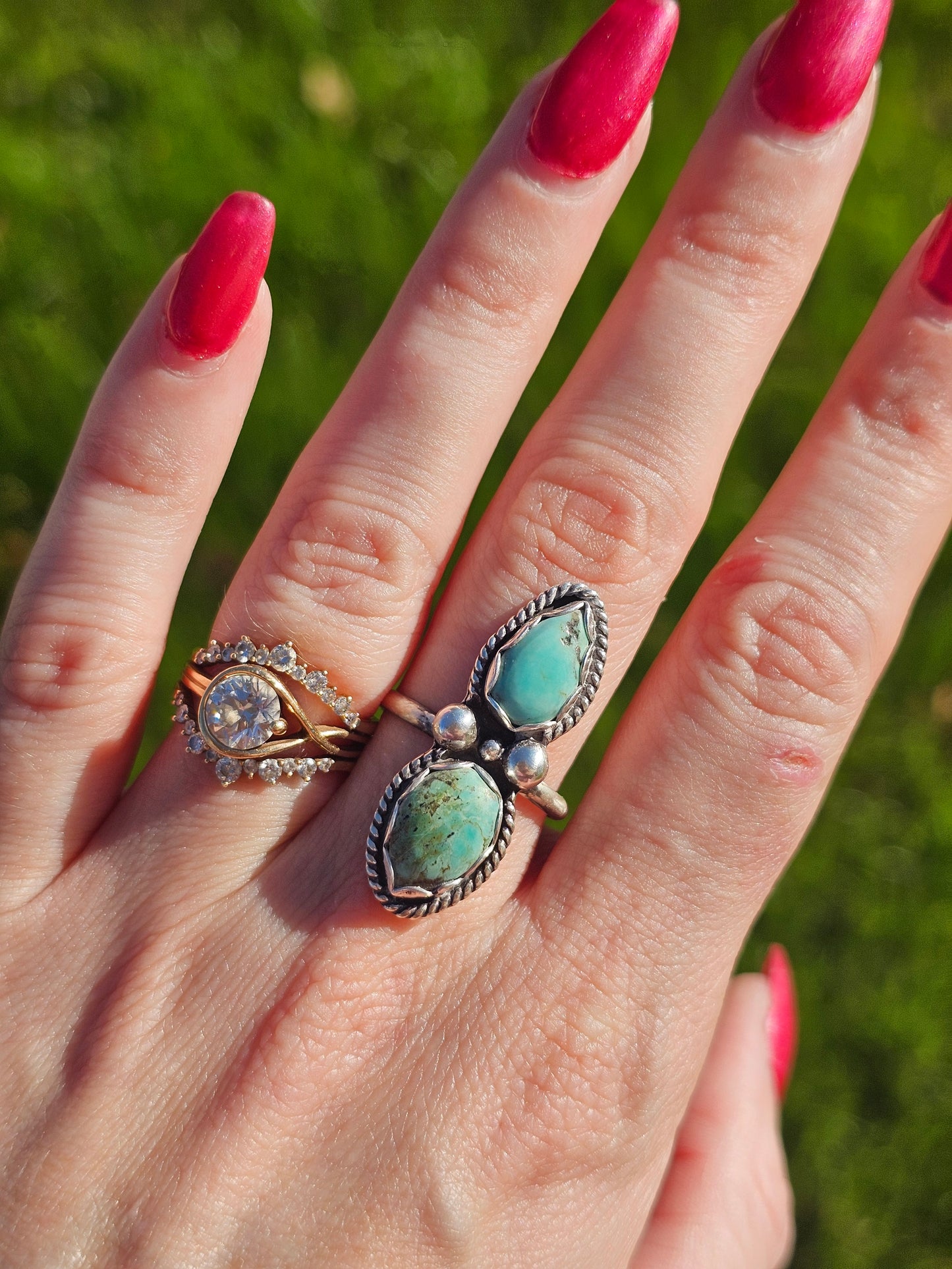 Kingman Turquoise Ring