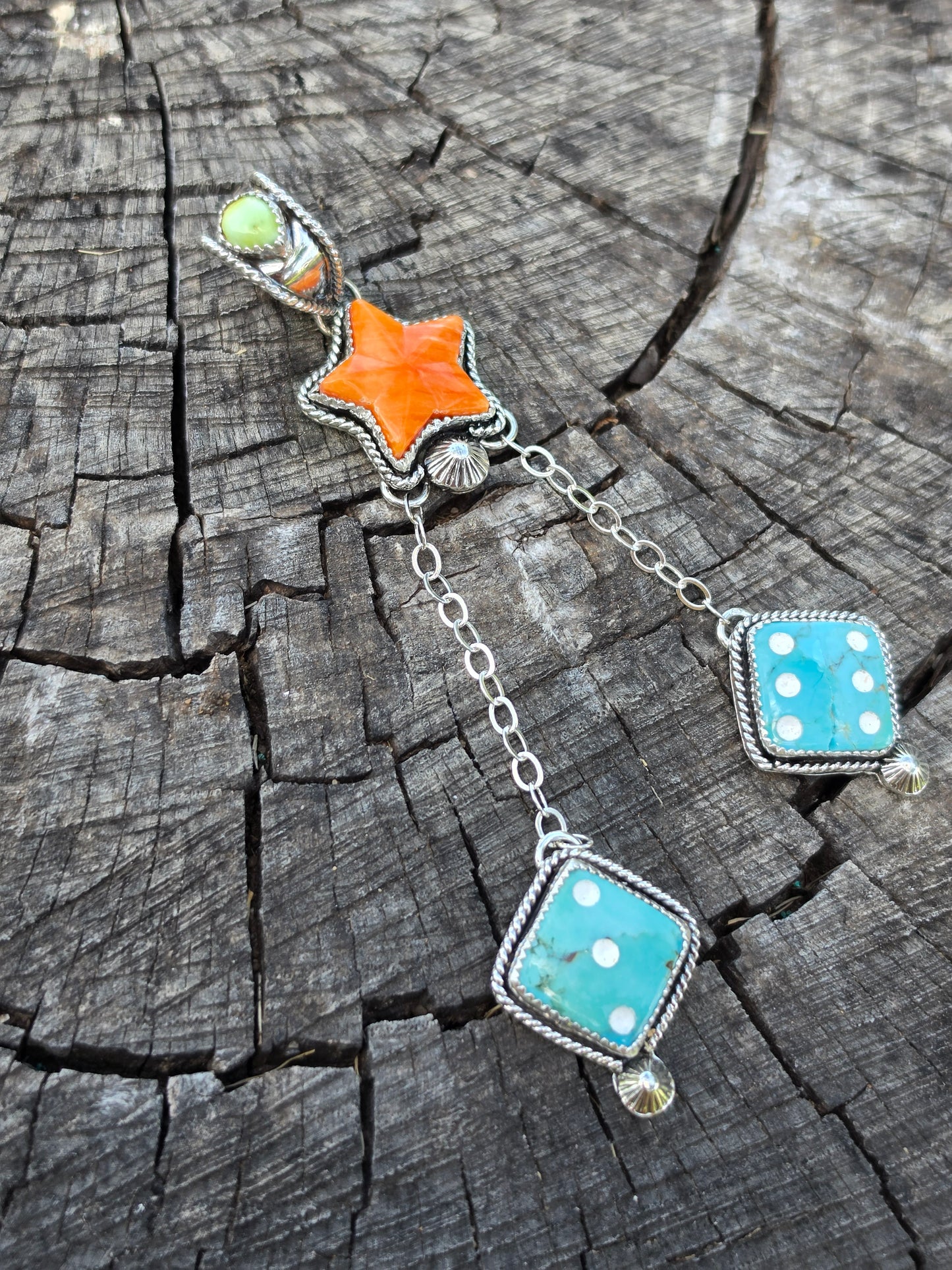 Star & Dice Pendant