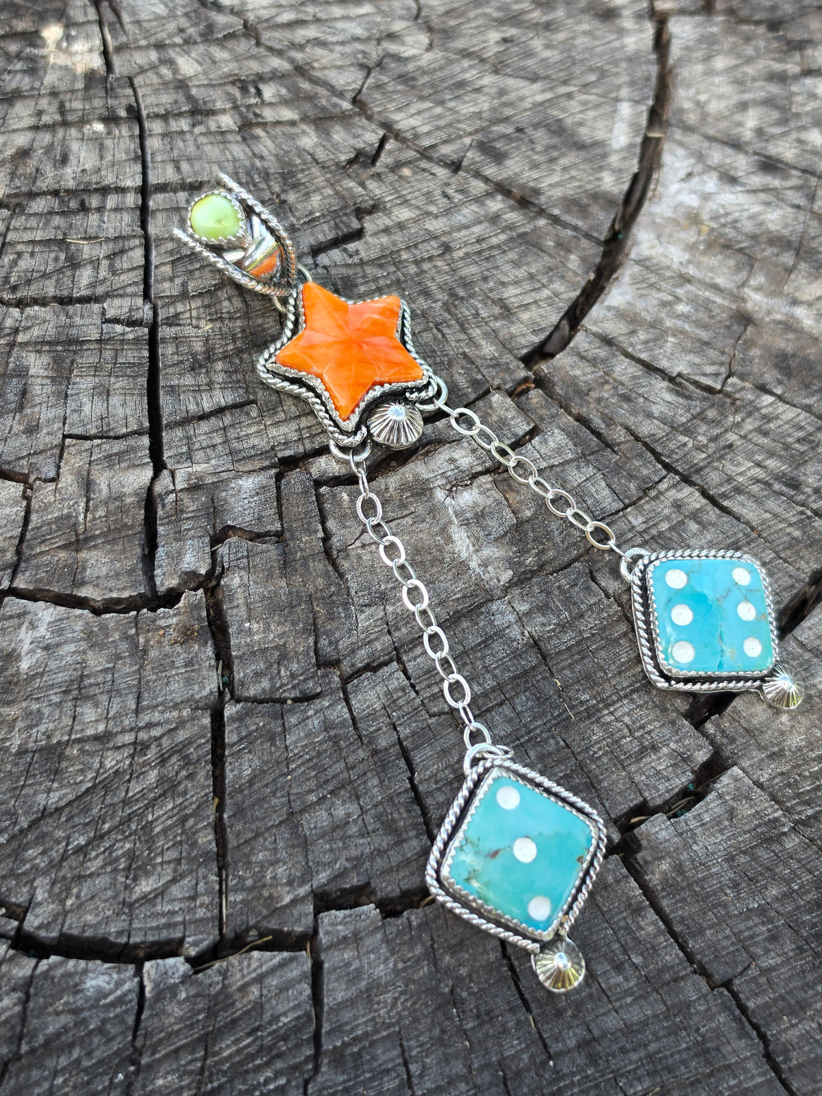 Star & Dice Pendant
