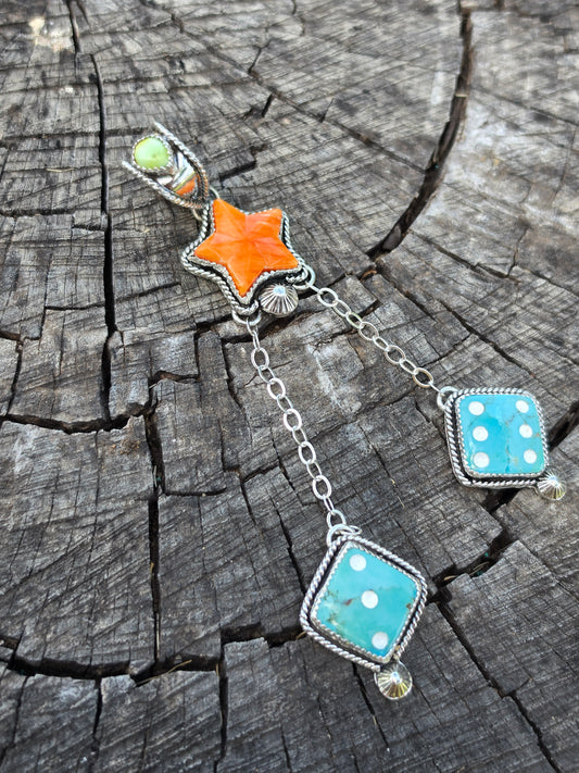 Star & Dice Pendant