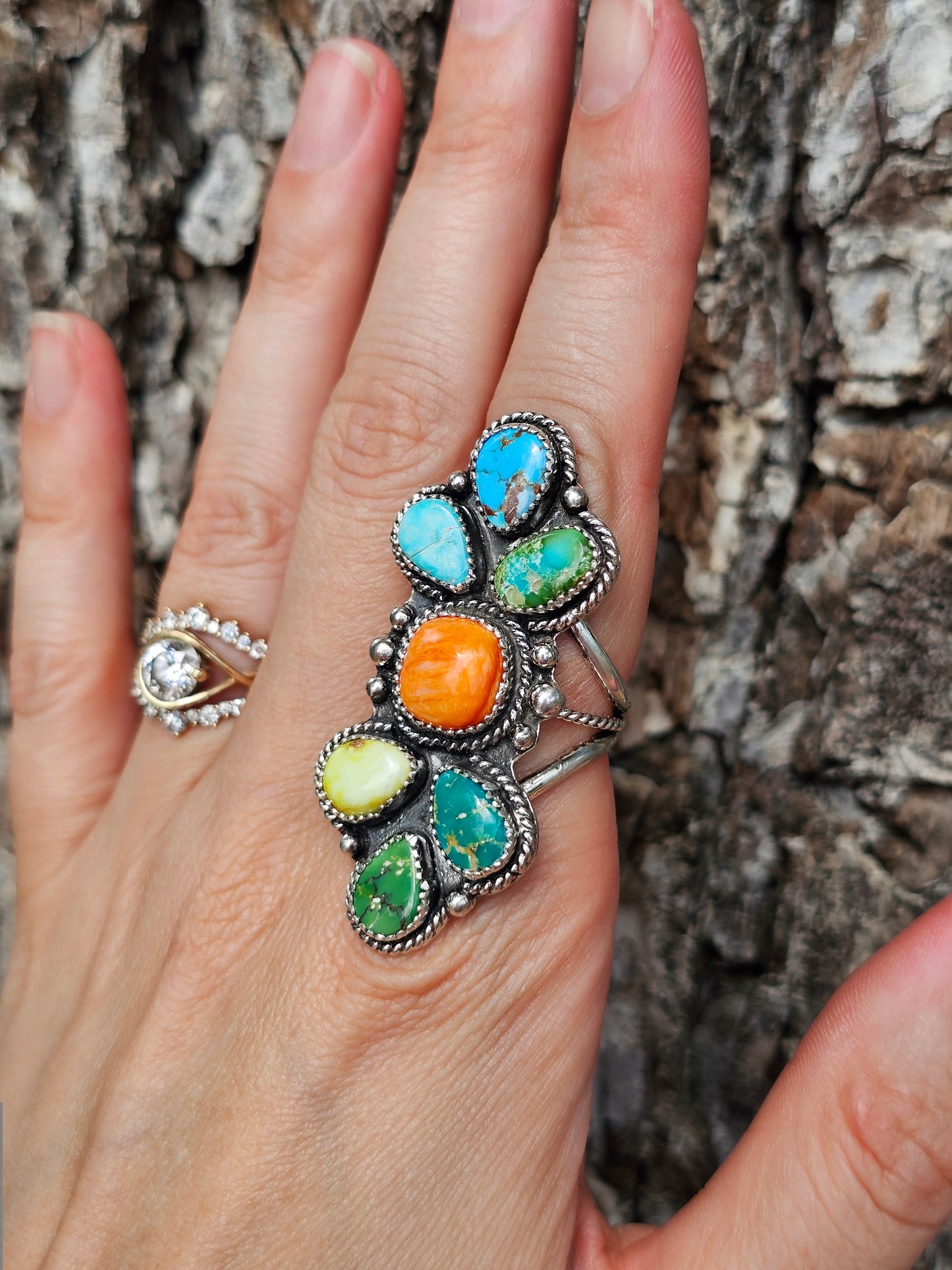Multi Stone Ring