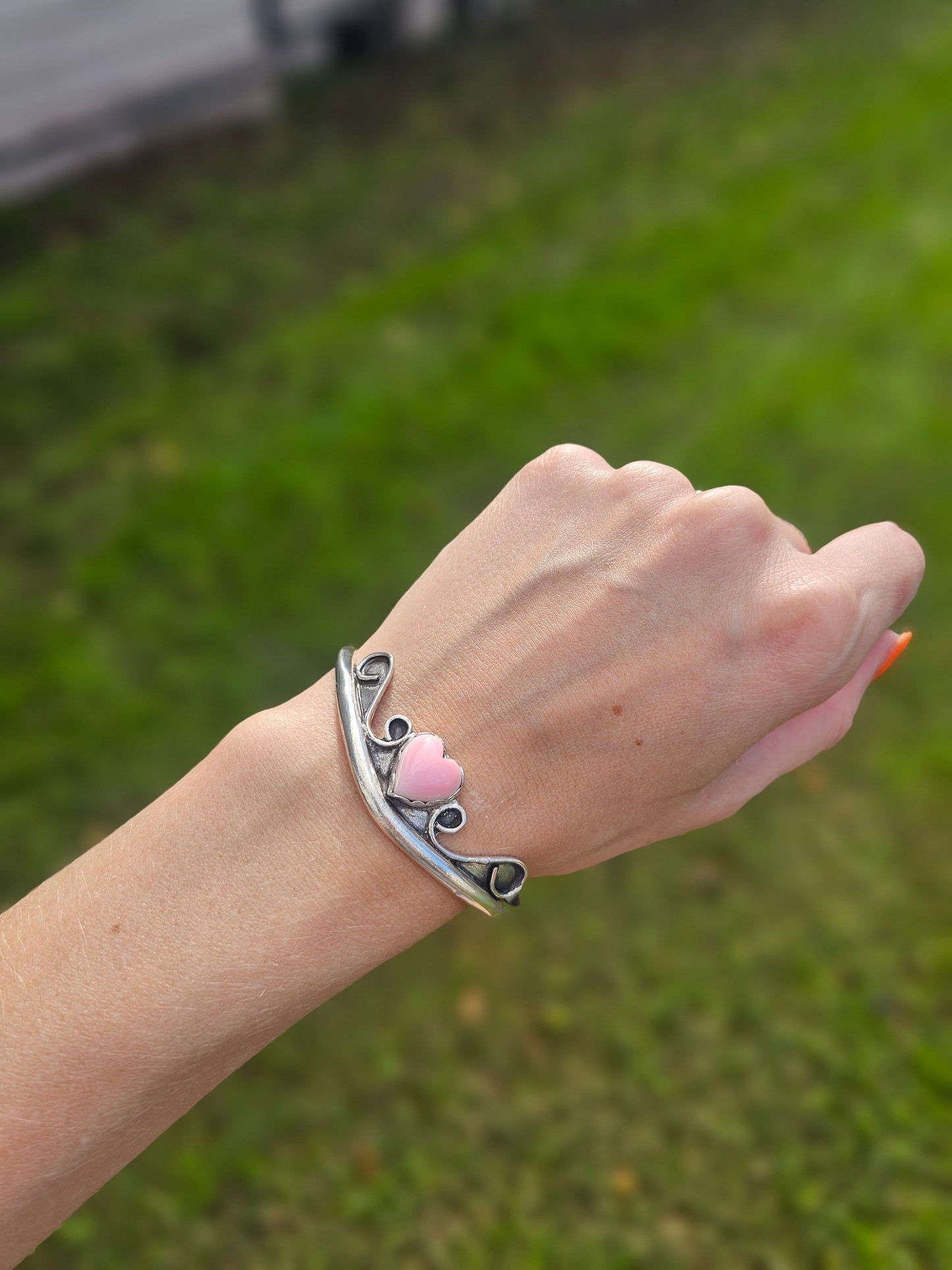 Pink Conch Cuff
