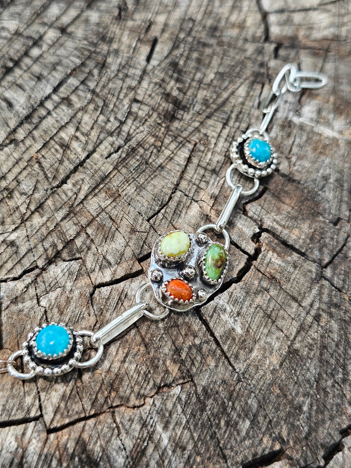 Multi Stone Bracelet
