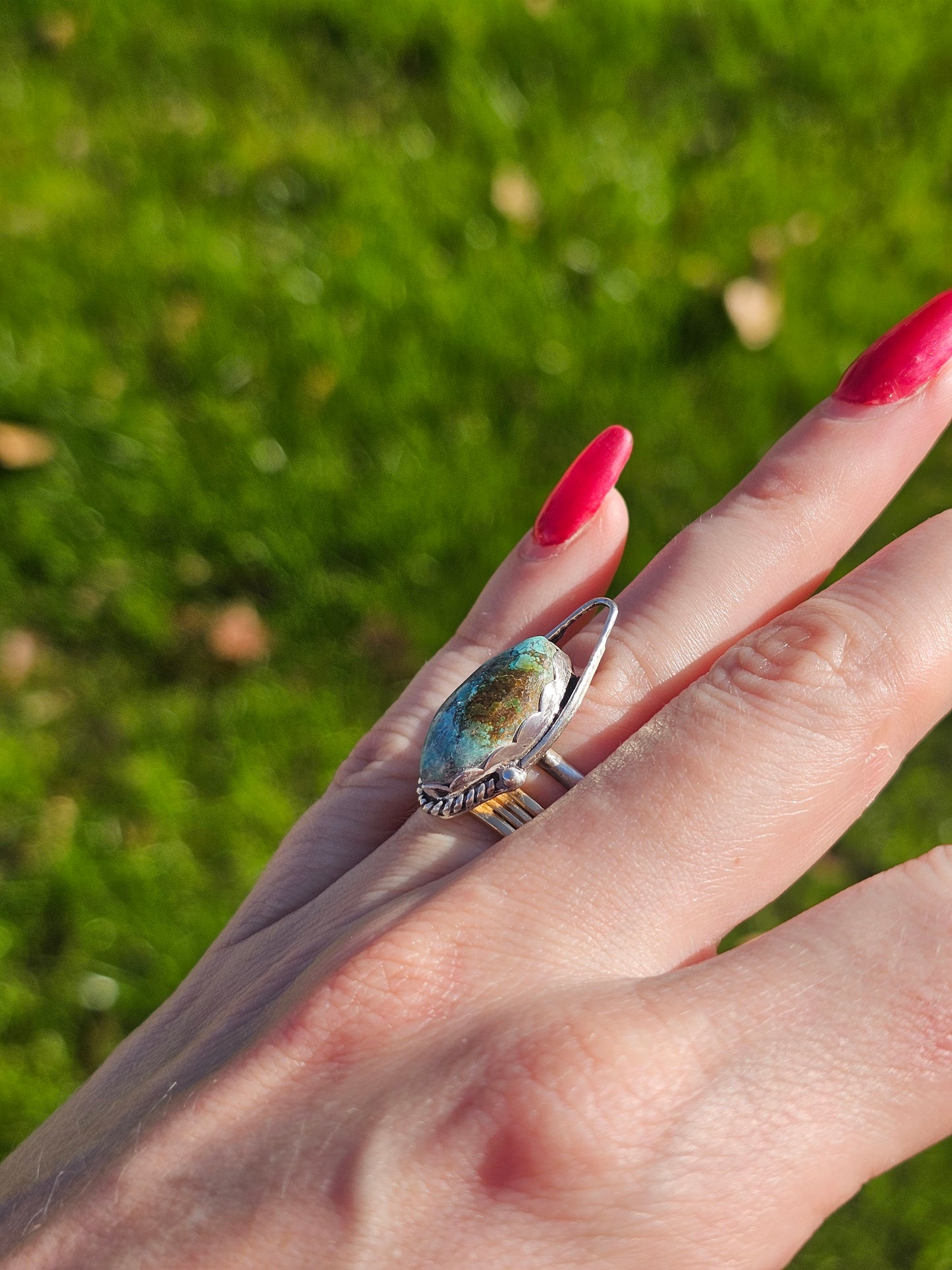 Tibetan Turquoise Ring