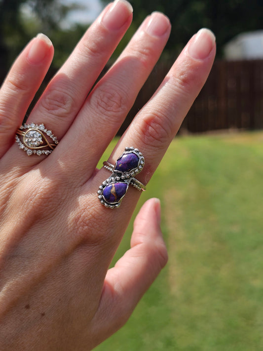 Purple Mohave Ring