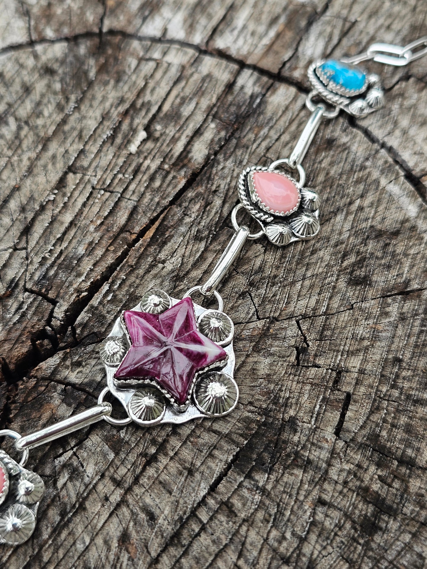 Purple Spiny Star Choker