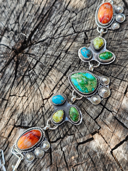 Multi Stone Choker