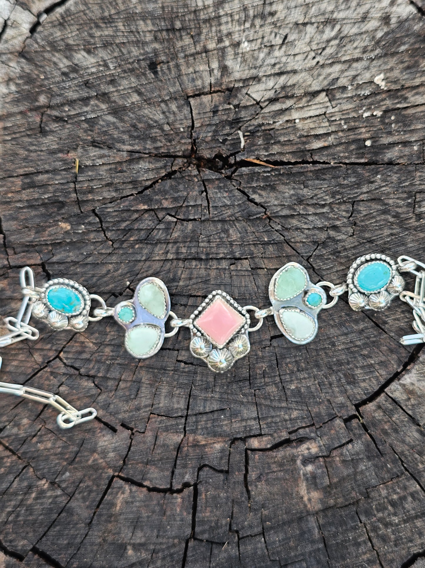 Multi Stone Choker