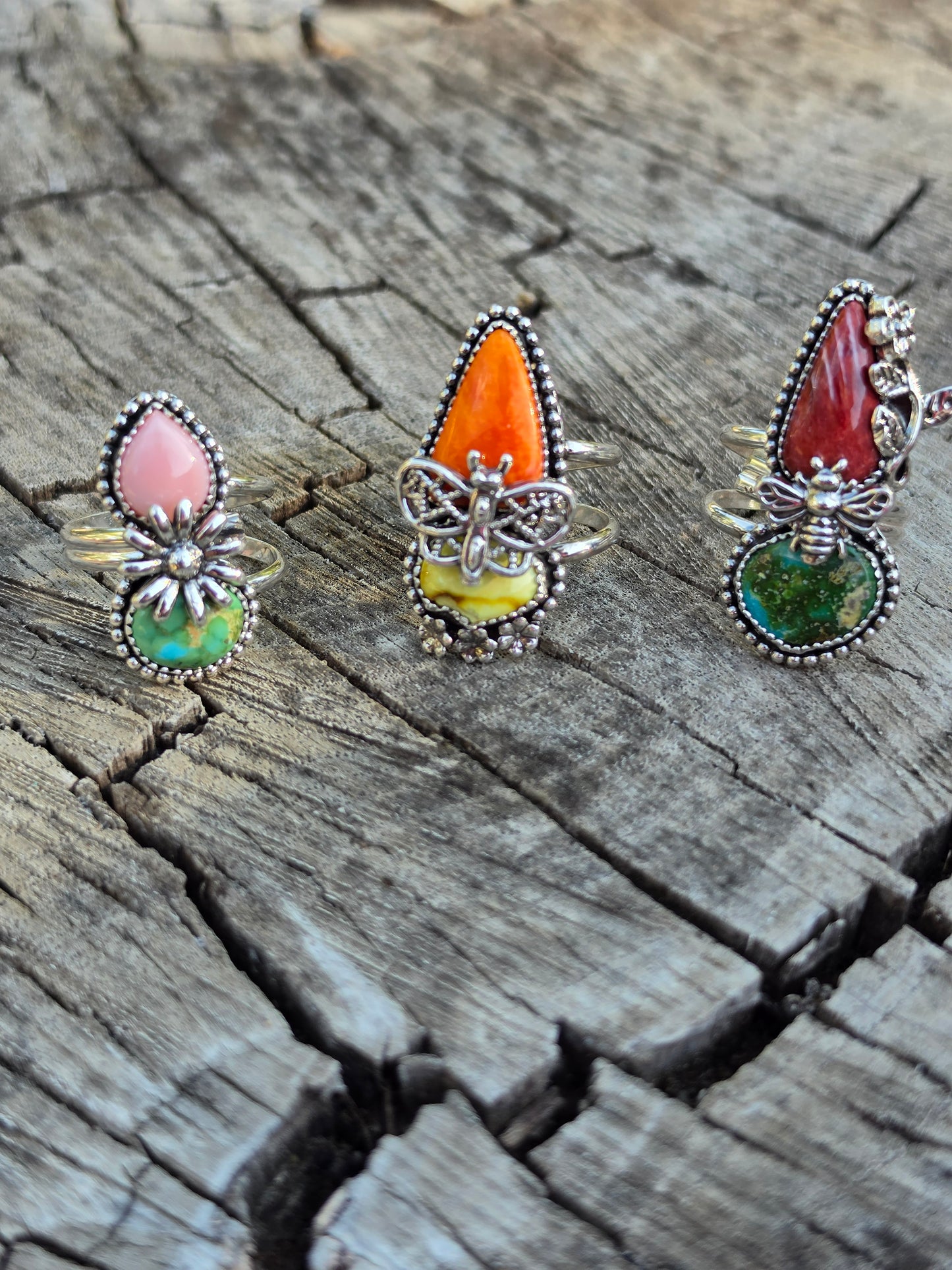 Red Spiny & Sonoran Bee Ring