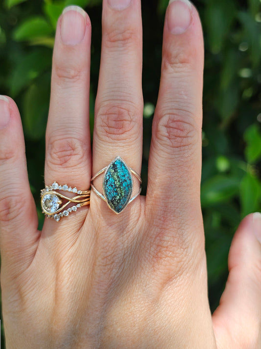 Tibetan Turquoise Ring