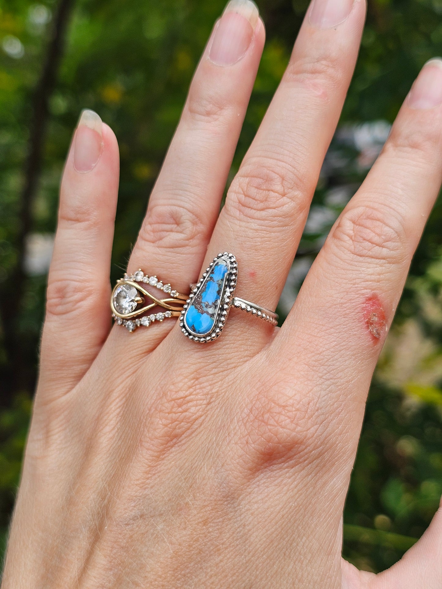 Golden Hills Turquoise Ring