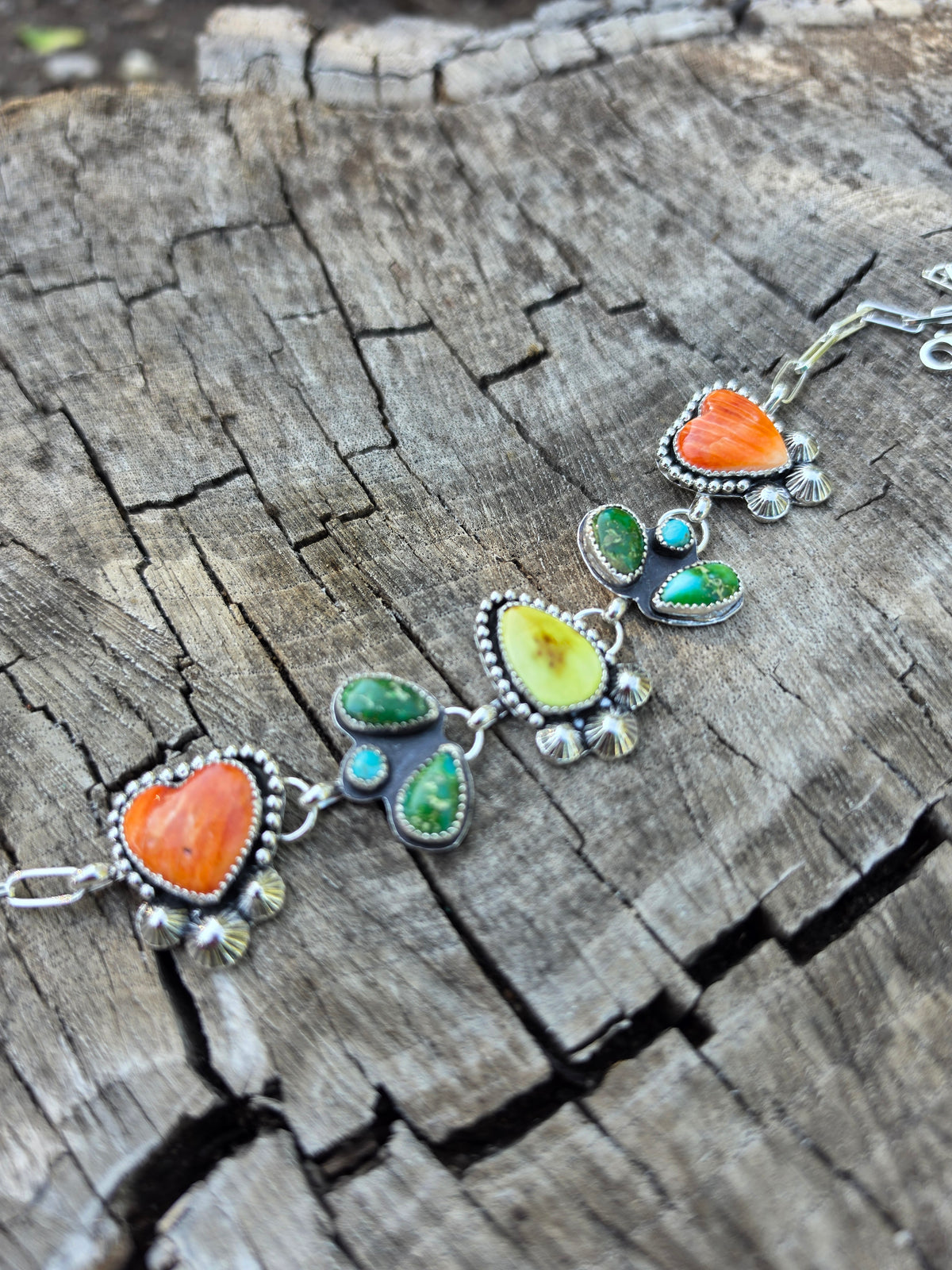 Multi Stone Choker