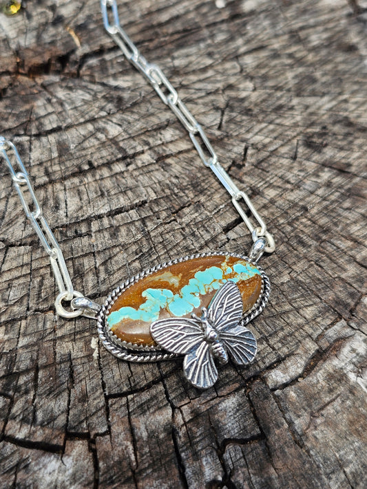 Mine 8 Butterfly Necklace